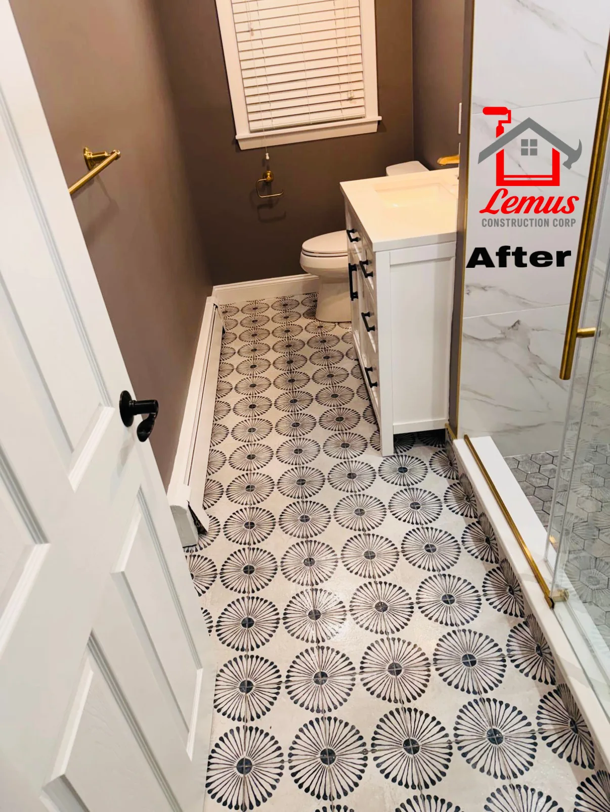 Bathroom after renovation
