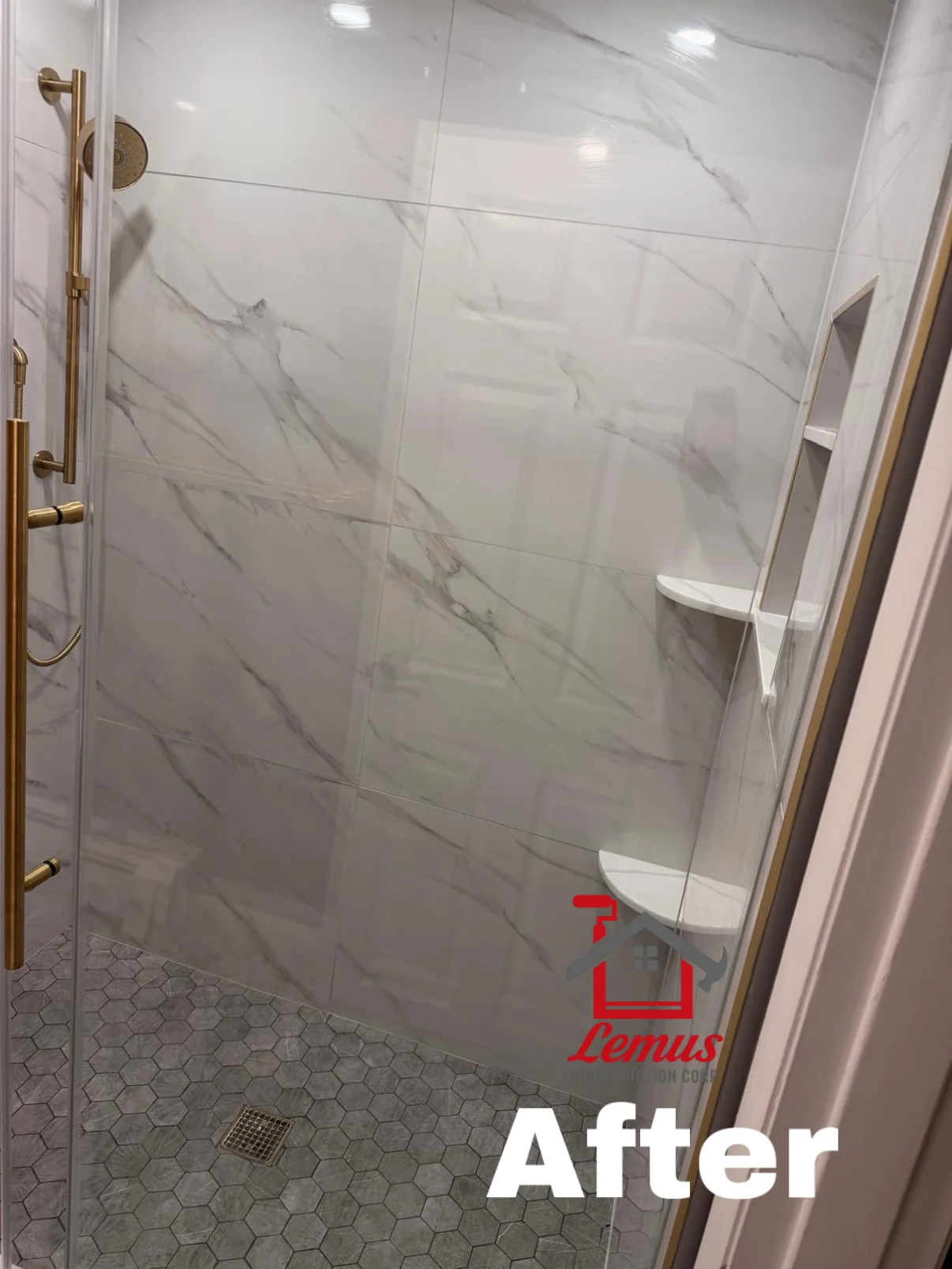Bathroom finished details