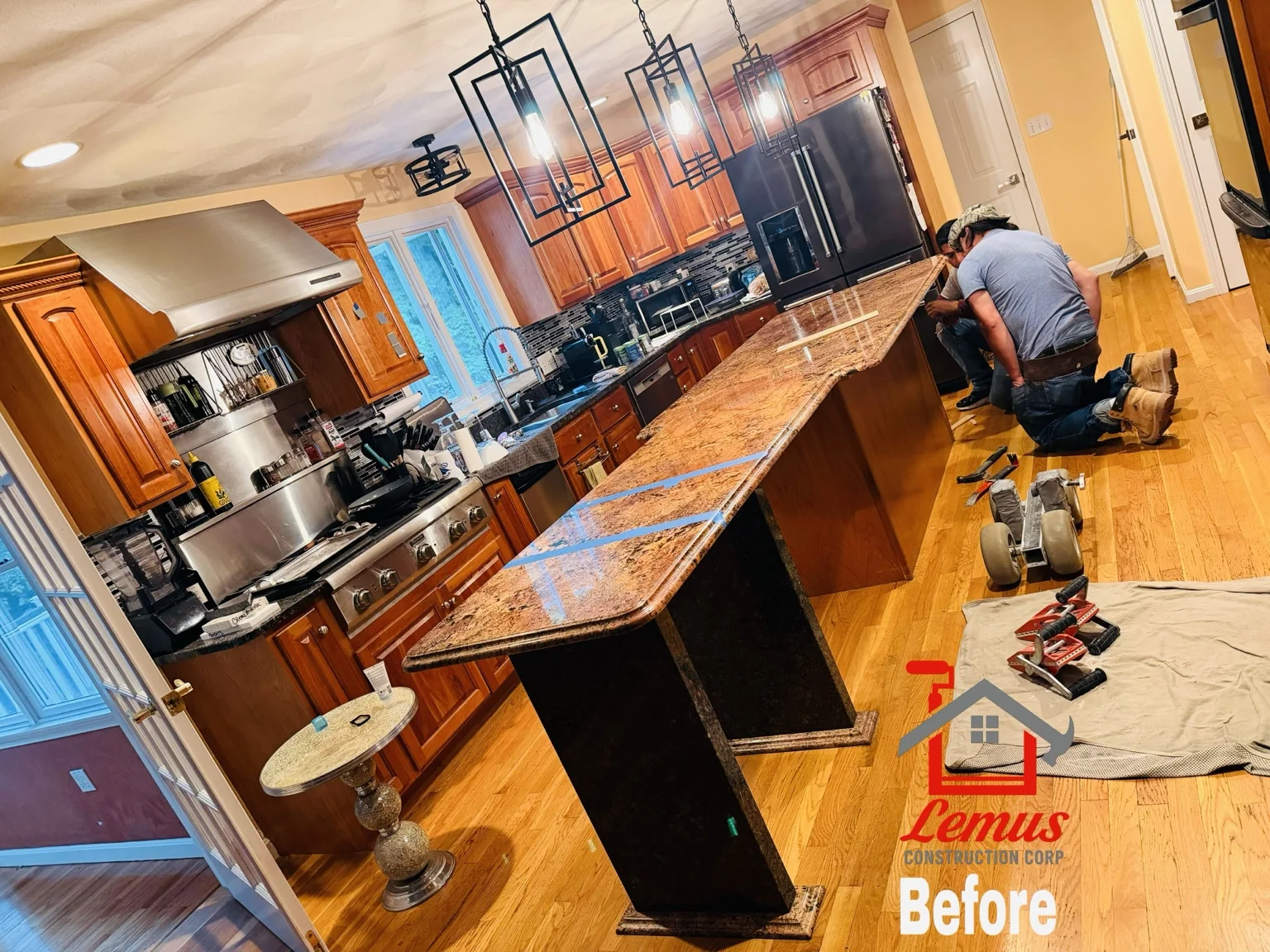 Kitchen before renovation